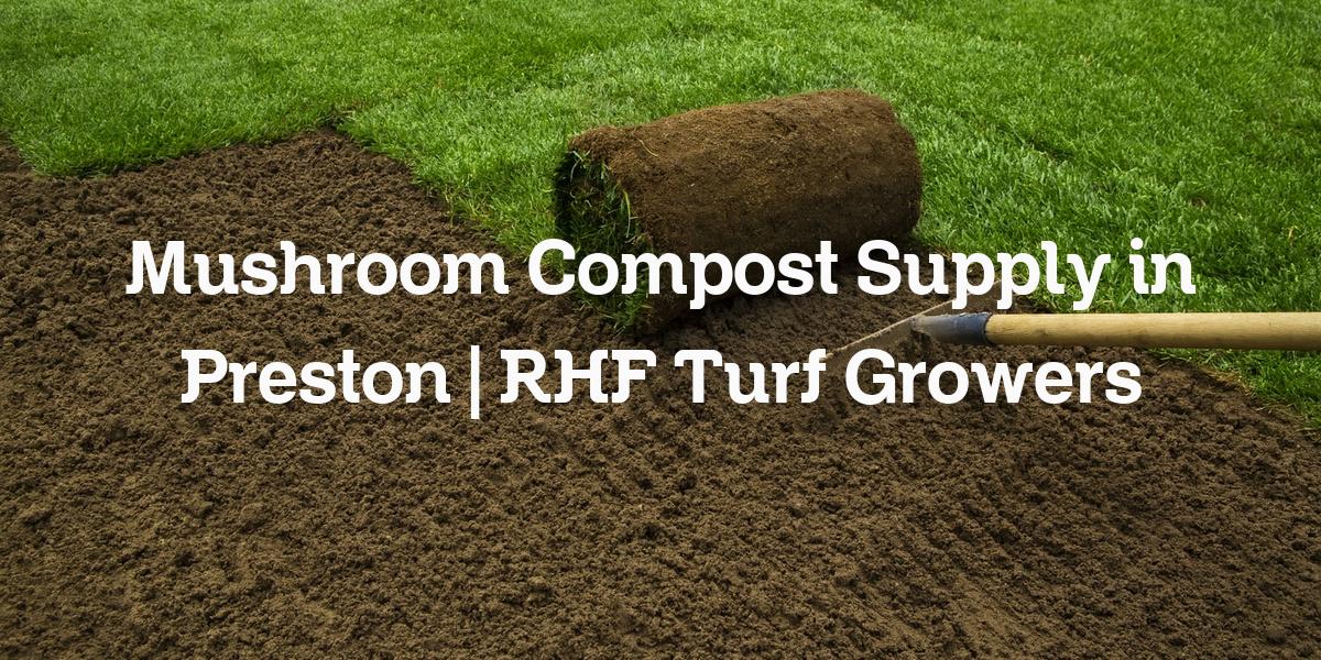Mushroom compost supply